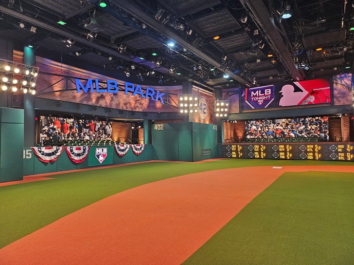 MLB 네트워크 스튜디오 42 내부
