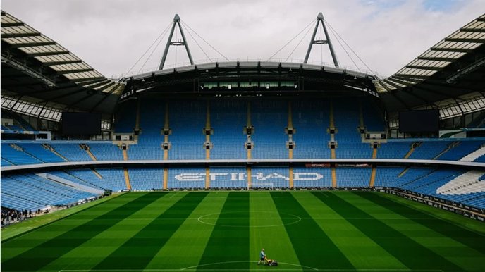 더 펩 과르디올라 스탠드 명명 기사 캡처, mancity.com