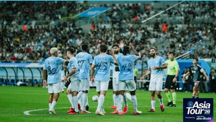 K리그 올스타 대 맨체스터 시티 친선경기 매치 리포트 캡처, mancity.com