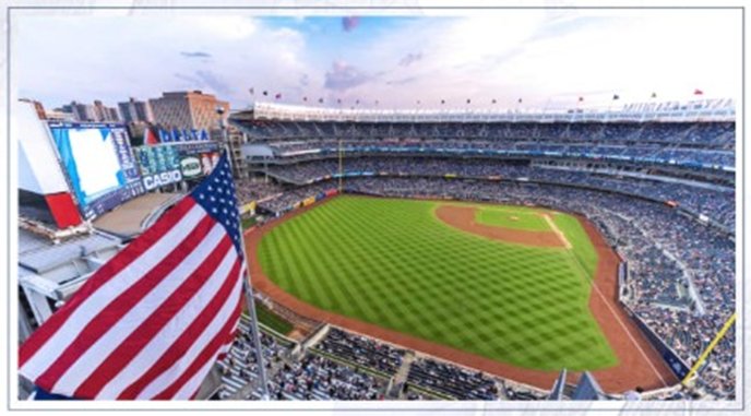 mlb.com/yankees 양키 스타디움 소개 페이지 캡처