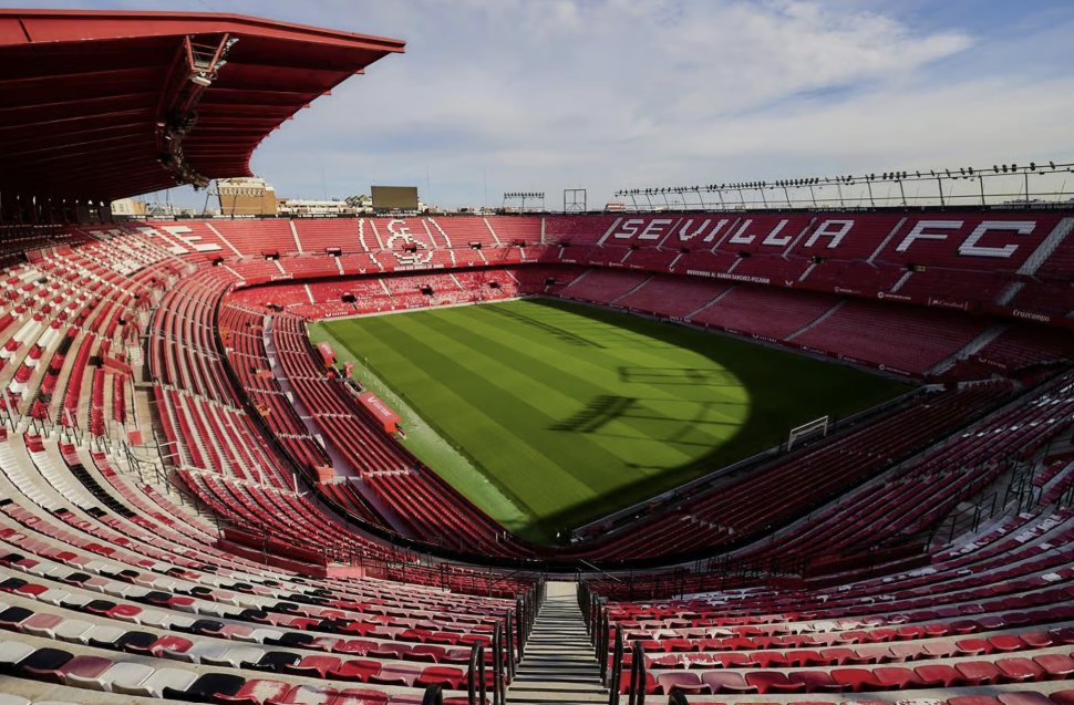 세비야 FC 라몬 산체스-피스후안 구장 소개 페이지 캡처, sevillafc.es