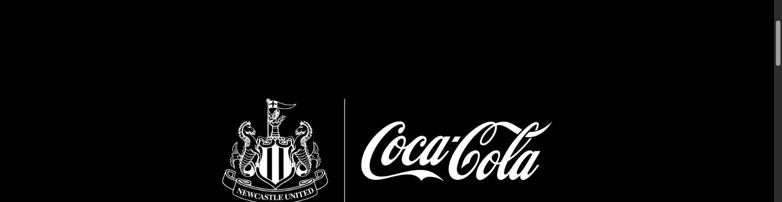 Newcastle United and Coca-Cola partnership announcement image, September 24, 2026