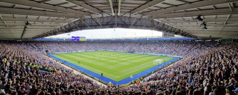 Inside King Power Stadium during a Premier League match, May 28, 2023
