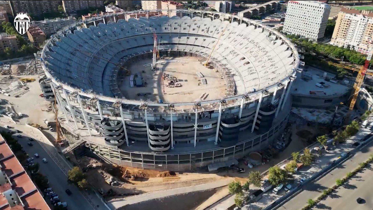 Mestalla, home stadium of Valencia CF