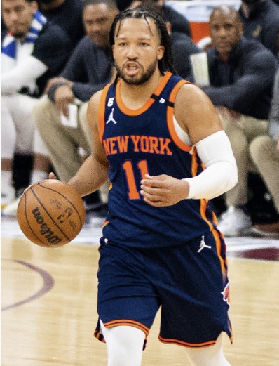 Jalen Brunson of the New York Knicks, 2026 NBA Finals MVP