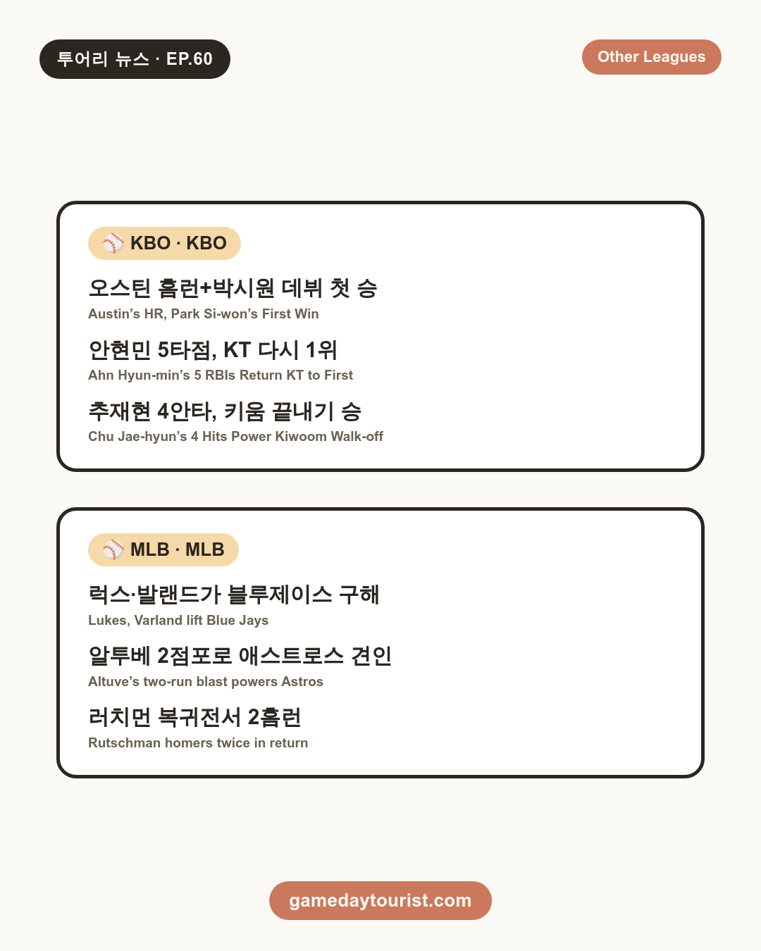 투어리 뉴스 EP.60 - K리그 오늘: 바사니·전북·통합티켓 - 5