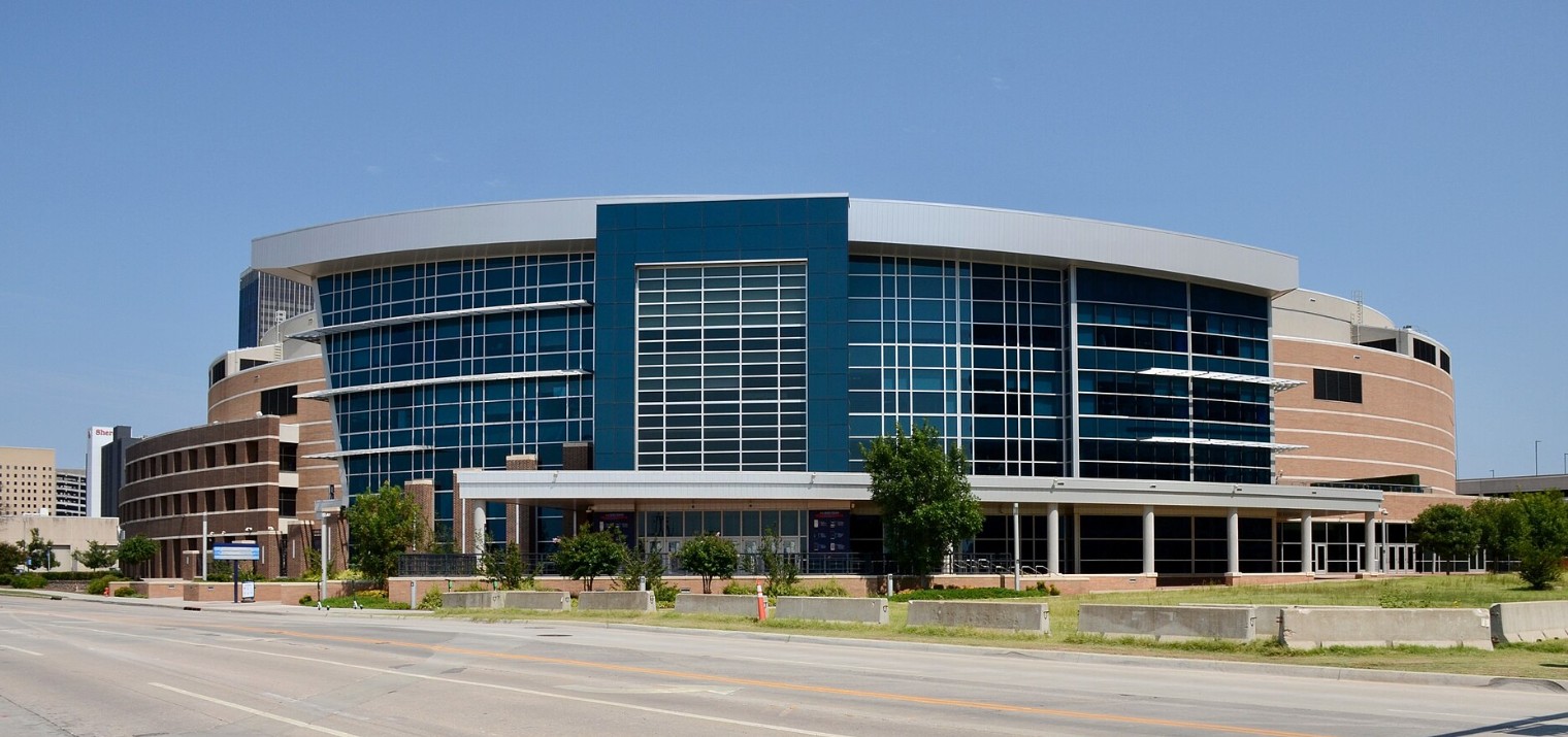 Paycom Center exterior, September 2021