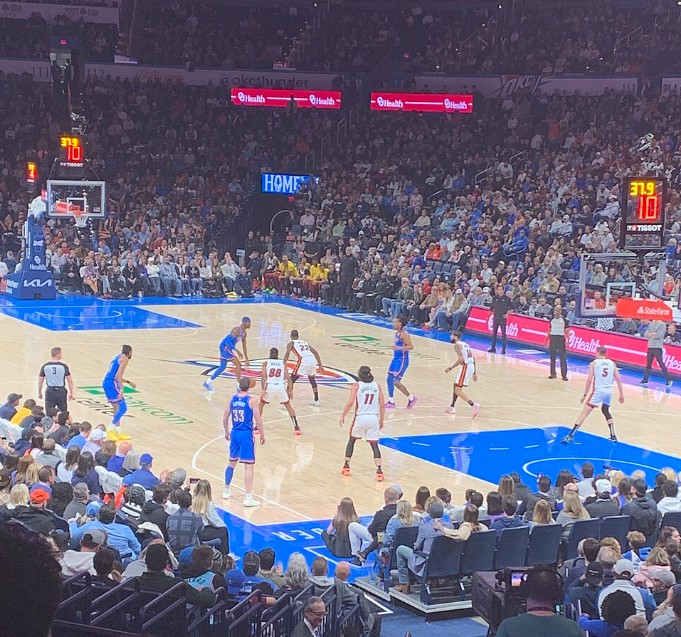 Thunder vs. Miami Heat, March 8, 2024